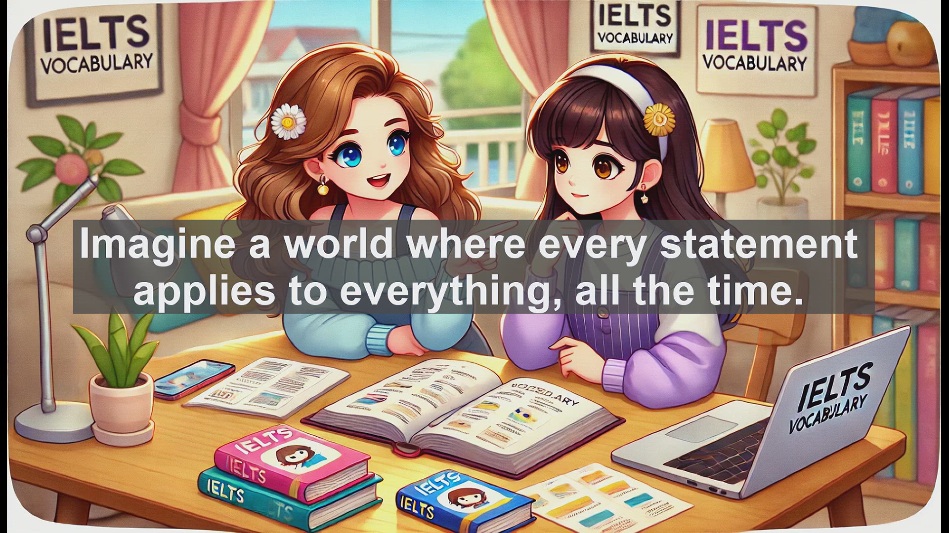 'Video thumbnail for 5000 Must Know IELTS 8.0 Vocabulary - Understanding Generality: From Broad Concepts to Precise Language'