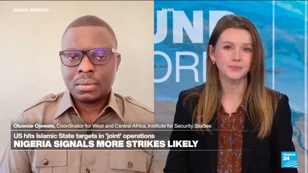 Video thumbnail for Nigeria signals more strikes likely in "join" US operations