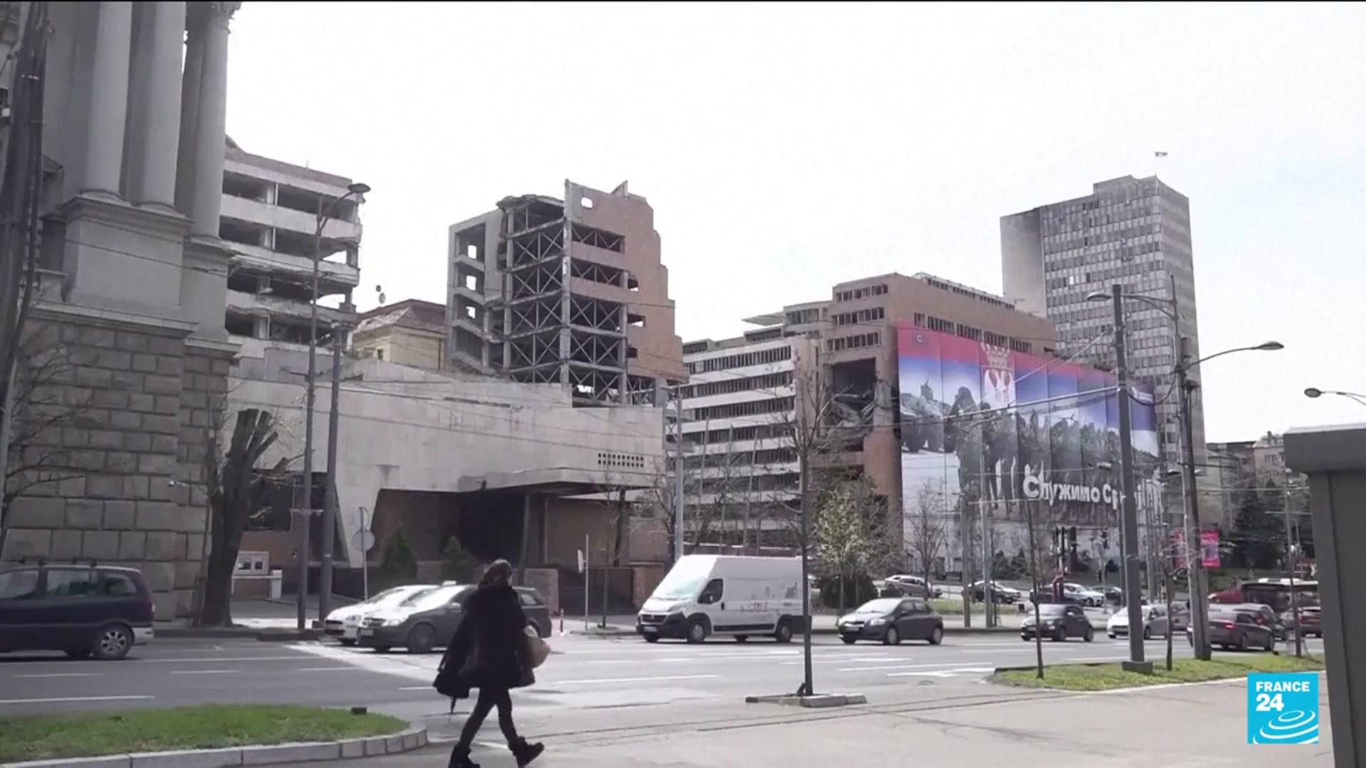 'Video thumbnail for Protests in Serbia over Kushner-linked redevelopment plan'