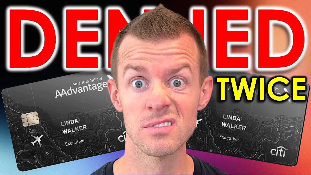 Video thumbnail for I Was DOUBLE DENIED for a Citi Credit Card! (Don’t Make This MISTAKE…)