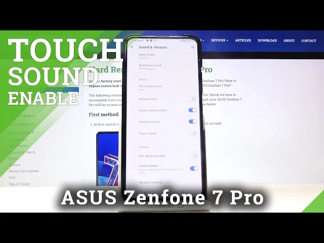 Video thumbnail for How to Enable Touch Sounds in ASUS Zenfone 7 Pro – Sound Customization