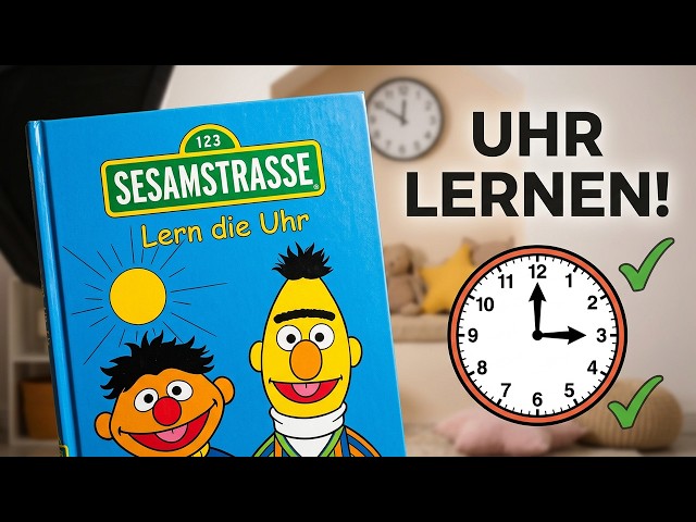 Video thumbnail for Wie spät ist es? Sesamstraße hilft beim Uhrzeit lernen!