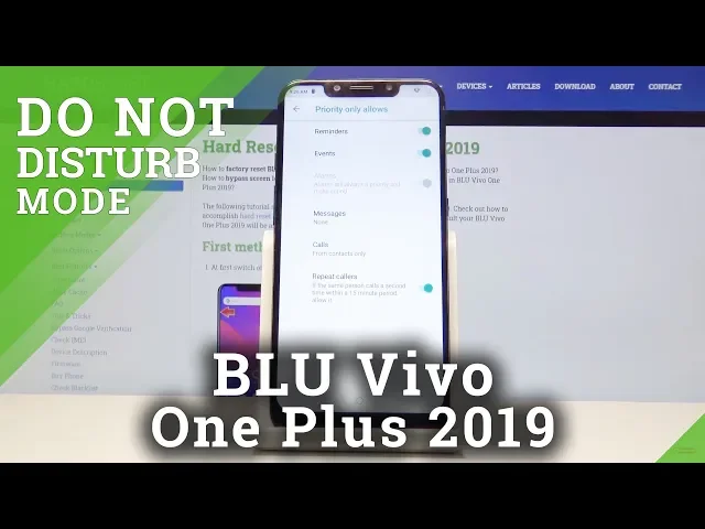 Video thumbnail for How to Set Up Do Not Disturb in BLU Vivo One Plus 2019 – Activate Silent Mode