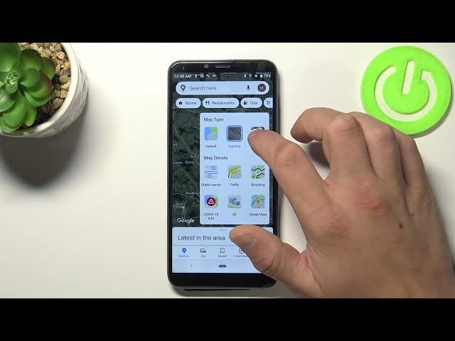 Video thumbnail for How to Change Map Type in Google Maps in Cubot X19S – Set Up Google Maps Settings