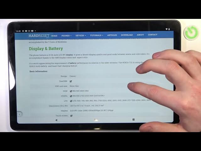 Video thumbnail for Does Nokia T21 Have Gorilla Glass Screen?