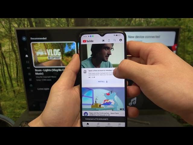 Video thumbnail for How to Cast Screen via Youtube App on OPPO A17