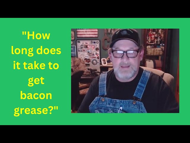 Video thumbnail for How To Render Bacon Grease - How Long Does It Take?