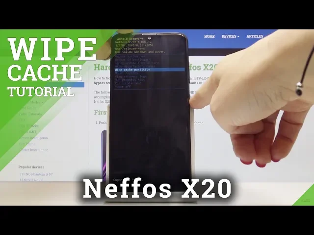 Video thumbnail for How to Refresh System by Formatting Cache in Neffos X20 - Wipe Cache Partition