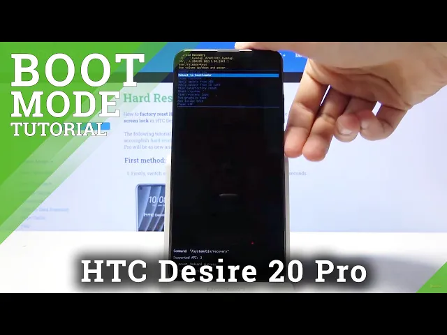 Video thumbnail for How to Open & Quit Boot Mode in HTC Desire 20 Pro – Boot Mode Tutorial