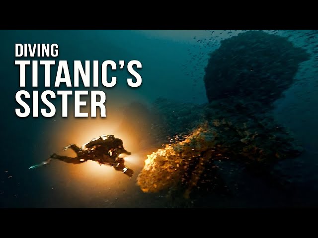 Video thumbnail for HMHS Britannic at 120m: Diving the Giant Propellers of Titanic's Sister