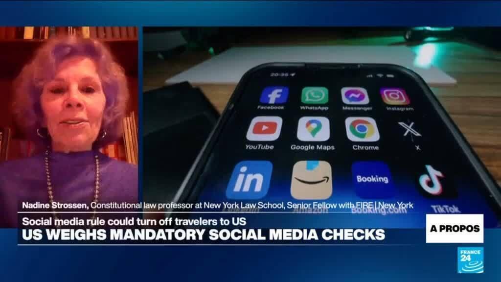 Video thumbnail for Trump plan to require social media handles from expedited travelers sparks pushback