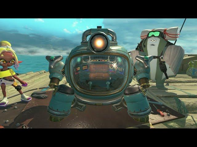 Video thumbnail for Splatoon Raiders - Lehlo Island: Mechanic Discovers First Buddy Bot Cutscene