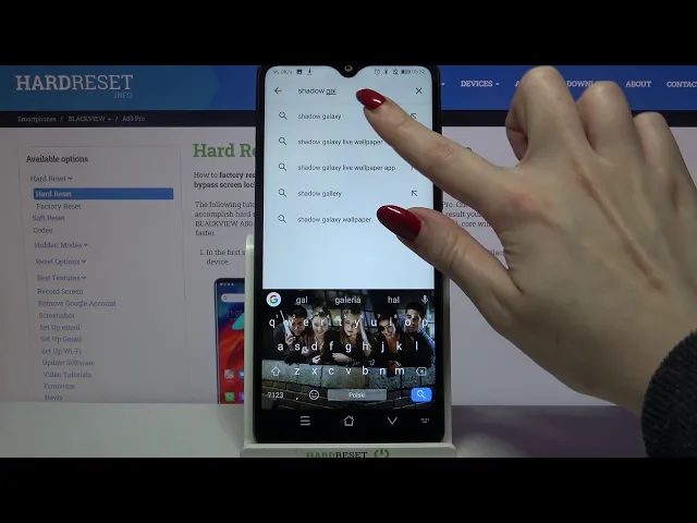 Video thumbnail for How to Download and Apply Magic Galaxy Wallpaper in Blackview A80 Pro - Animated Cosmos Wallpaper