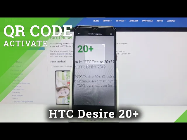 Video thumbnail for How to Activate QR Code Scanner on HTC Desire 20+ – Scan QR Codes
