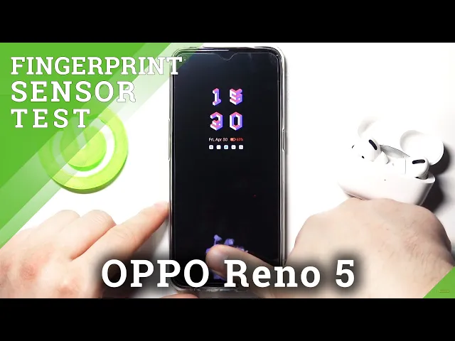 Video thumbnail for OPPO Reno5 5G – Fingerprint Sensor Test