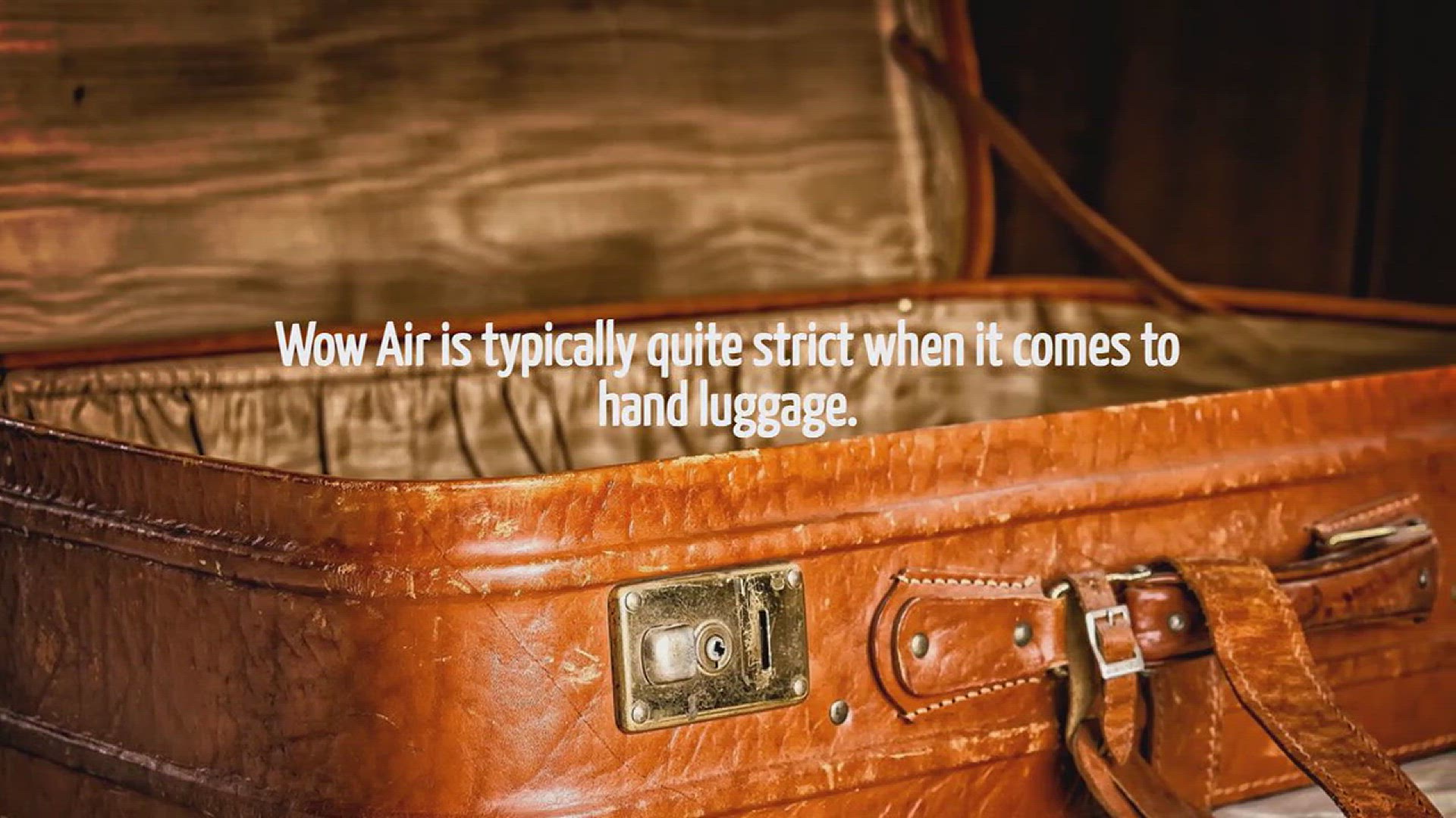 Video thumbnail for How Strict Is Wow Air With Hand Luggage