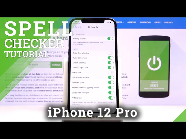 Video thumbnail for How to Use Check Spelling on iPhone 12 Pro  – Correct Misspelled Word