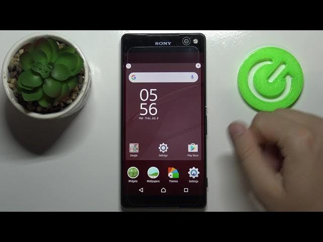 Video thumbnail for SONY Xperia C5 and Home Screen - Change Transition Effect