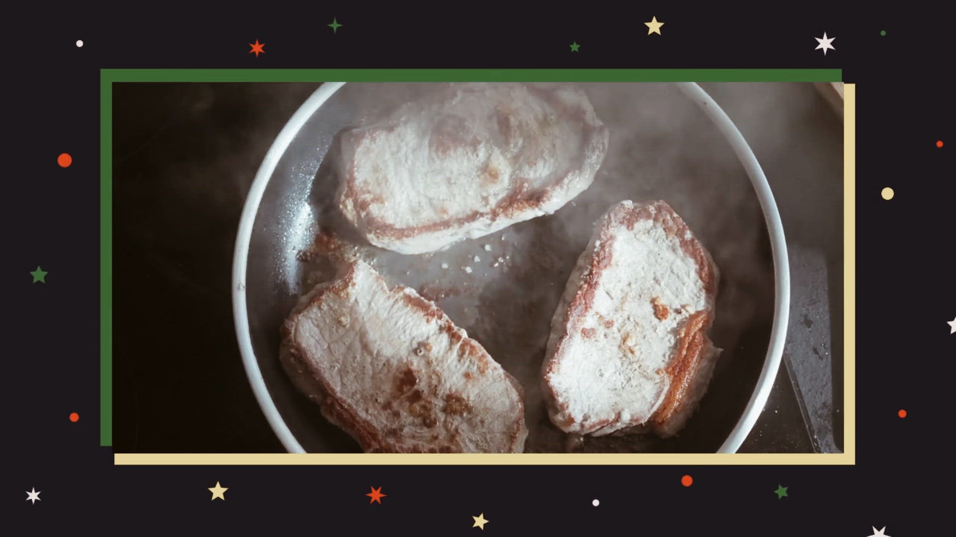 'Video thumbnail for Pork Chops With Mushroom Gravy Recipe'