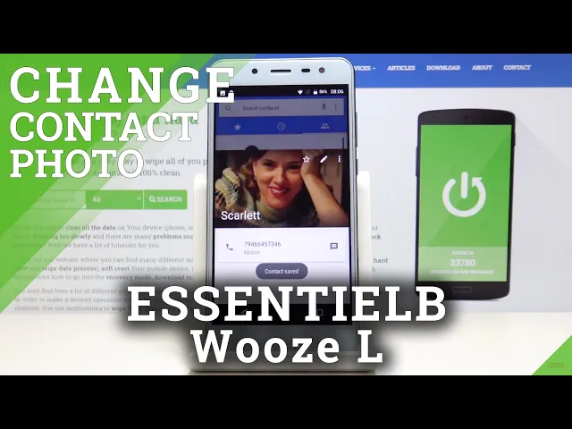 Video thumbnail for How to Add Photo to Contact in ESSENTIELB Wooze L – Personalize Contact