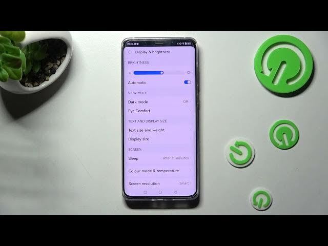 Video thumbnail for How to Turn On / Turn Off the Automatic Display Brightness Option on the HUAWEI Mate 50 Pro