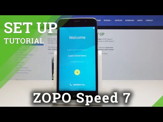 Video thumbnail for How to Activate ZOPO Speed 7 - Configuration / Set Up Proccess