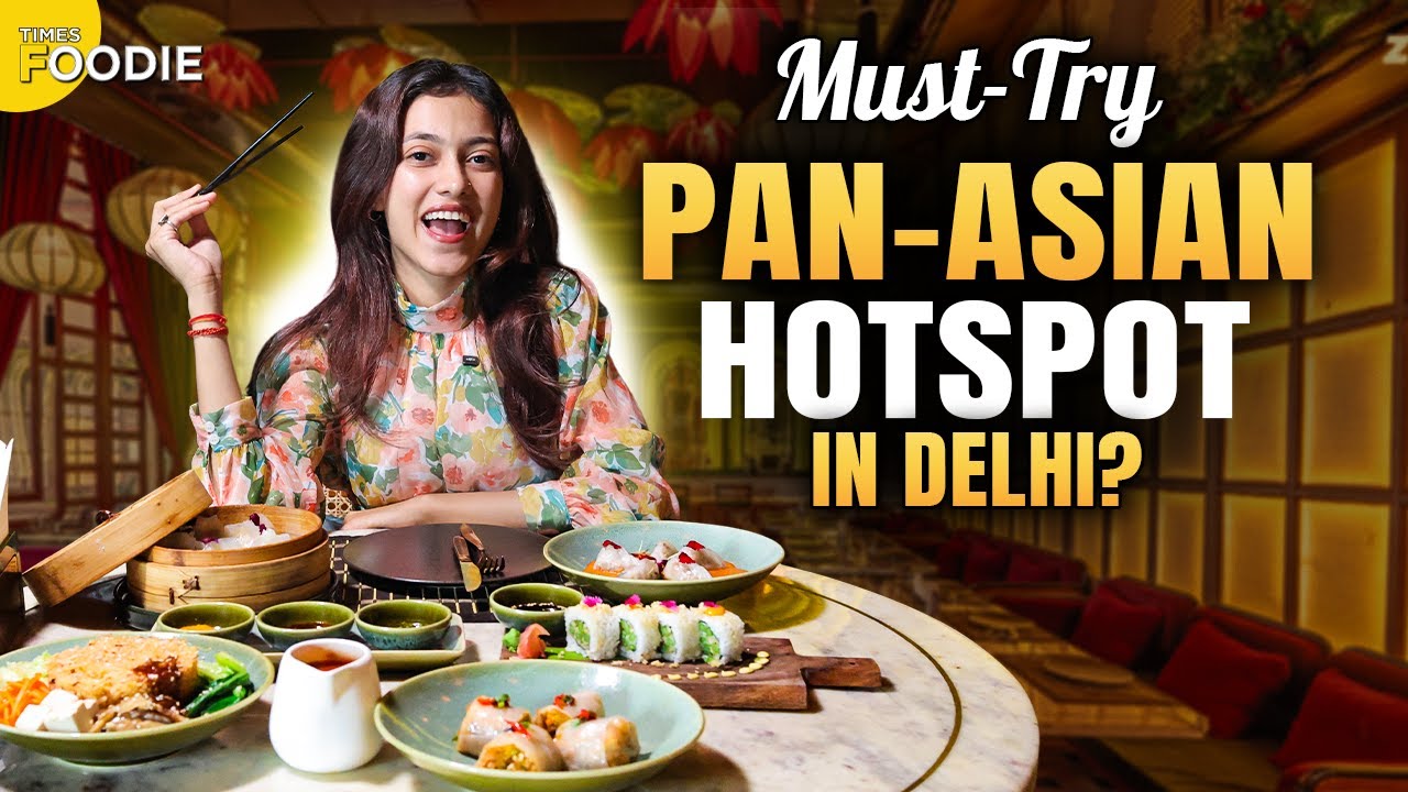 'Video thumbnail for Kinoko Pan Asian Restaurant Review | Hot & Happening Delhi Food Spot | Pan Asian cuisine'