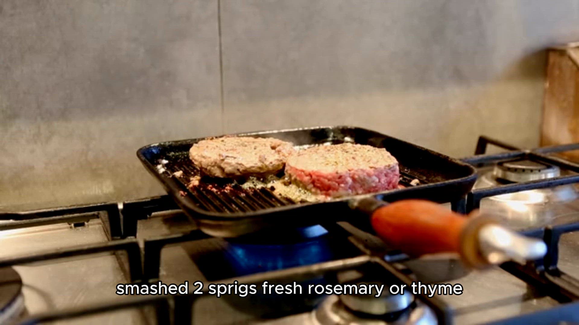 Video thumbnail for steak recipe