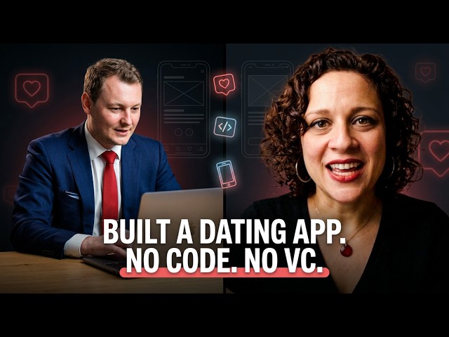 Video thumbnail for She Built a Dating App With No Code Using AI — Natasha Bomba on DoBetter.Love