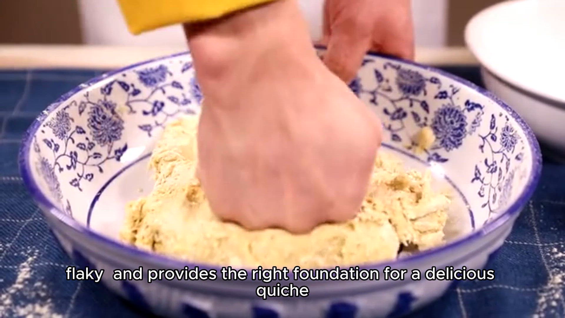 Video thumbnail for quiche crust recipe