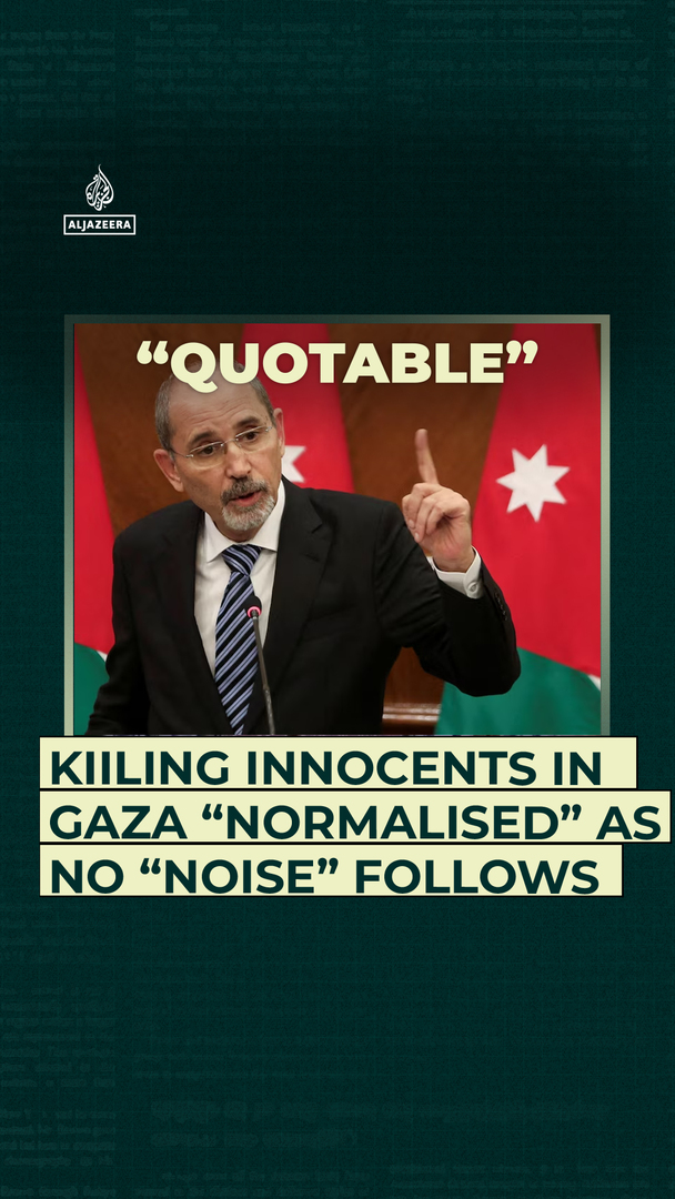 'Video thumbnail for Israel’s killing of innocents in Gaza “doesn’t cause noise”'