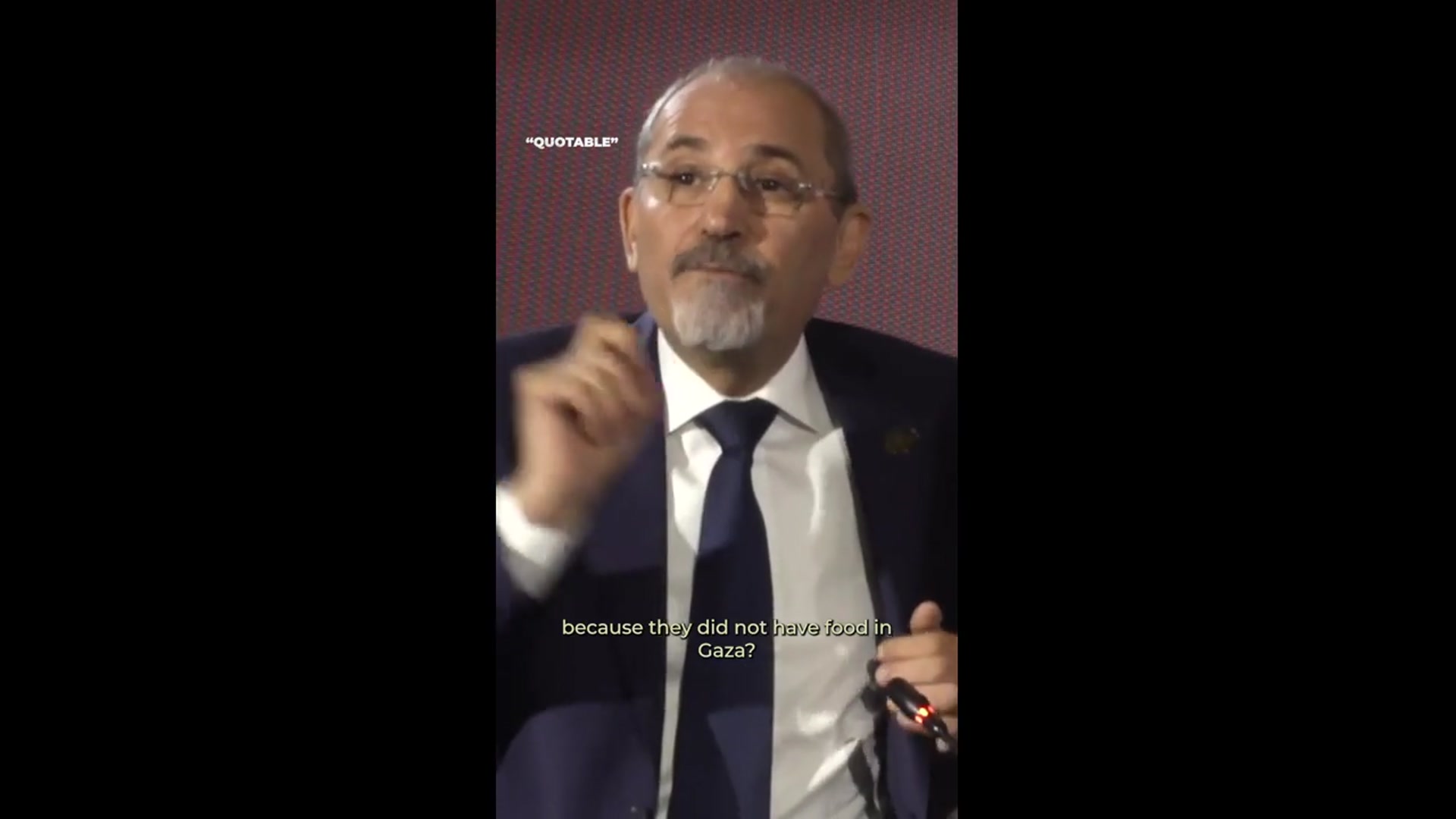 'Video thumbnail for Israel’s killing of innocents in Gaza “doesn’t cause noise”'