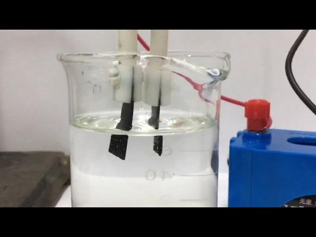 Video thumbnail for electrochemical water-splitting system