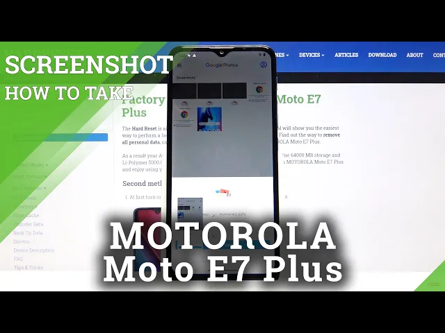 Video thumbnail for How to Capture Screen in MOTOROLA Moto E7 Plus – Take Screenshot
