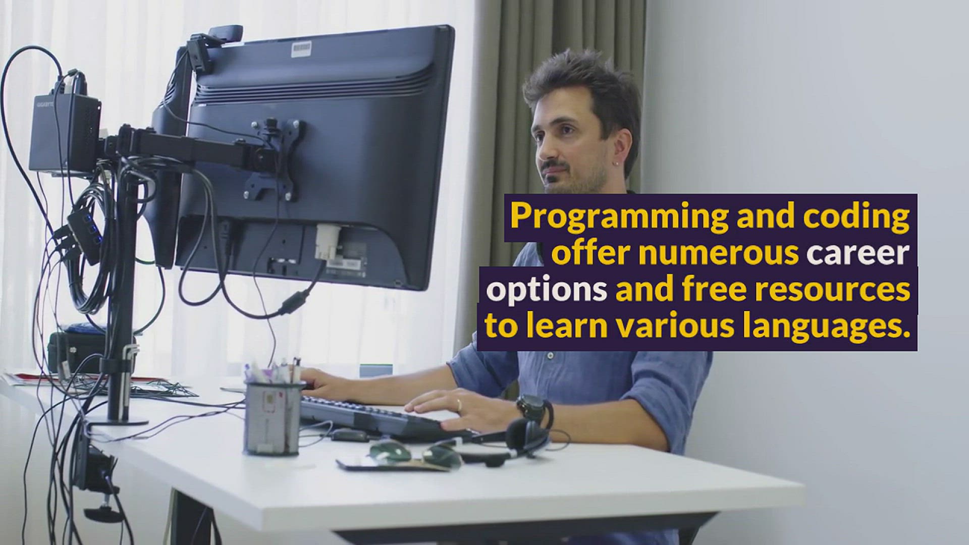 'Video thumbnail for Steps to become a self-taught programmer'