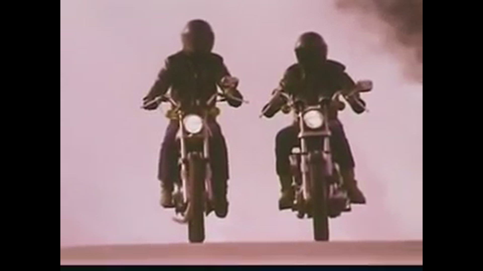 'Video thumbnail for 70s Harley Davidson Motorcycle TV Commercial'
