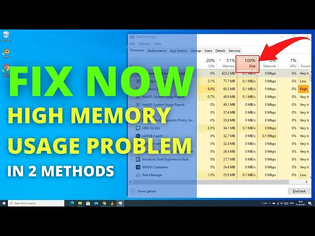 Video thumbnail for How To Fix High RAM/Memory Usage on Windows 7/10/11
