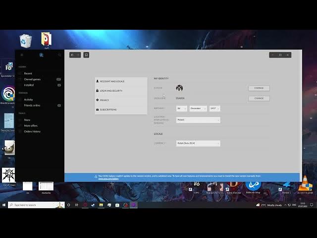 Video thumbnail for Gog Galaxy 2022 - How To Change Custom Avatar