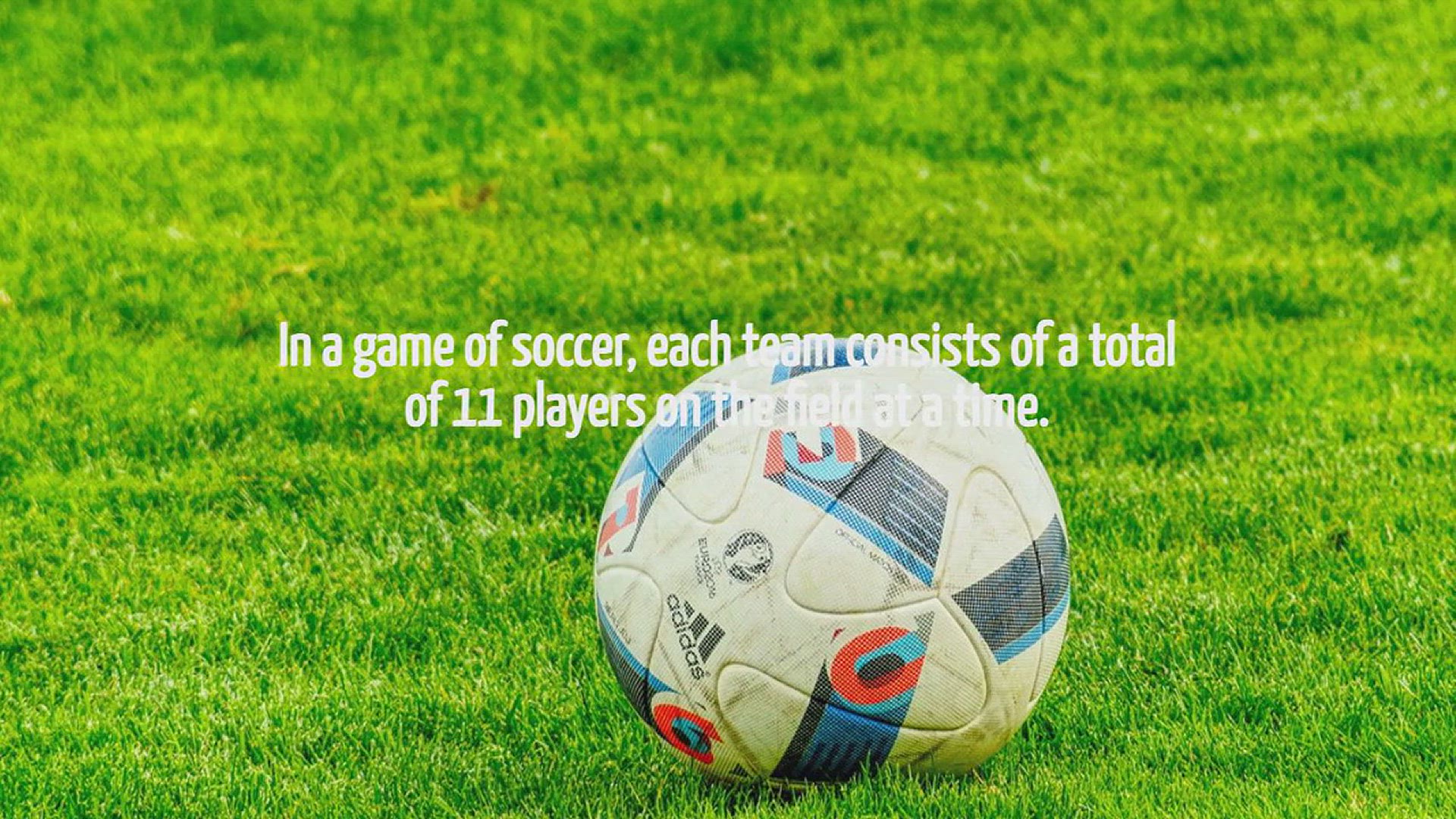 Video thumbnail for Soccer How Many Players