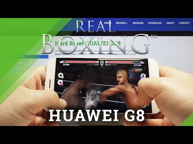 Video thumbnail for Real Boxing Efficiency on HUAWEI G8