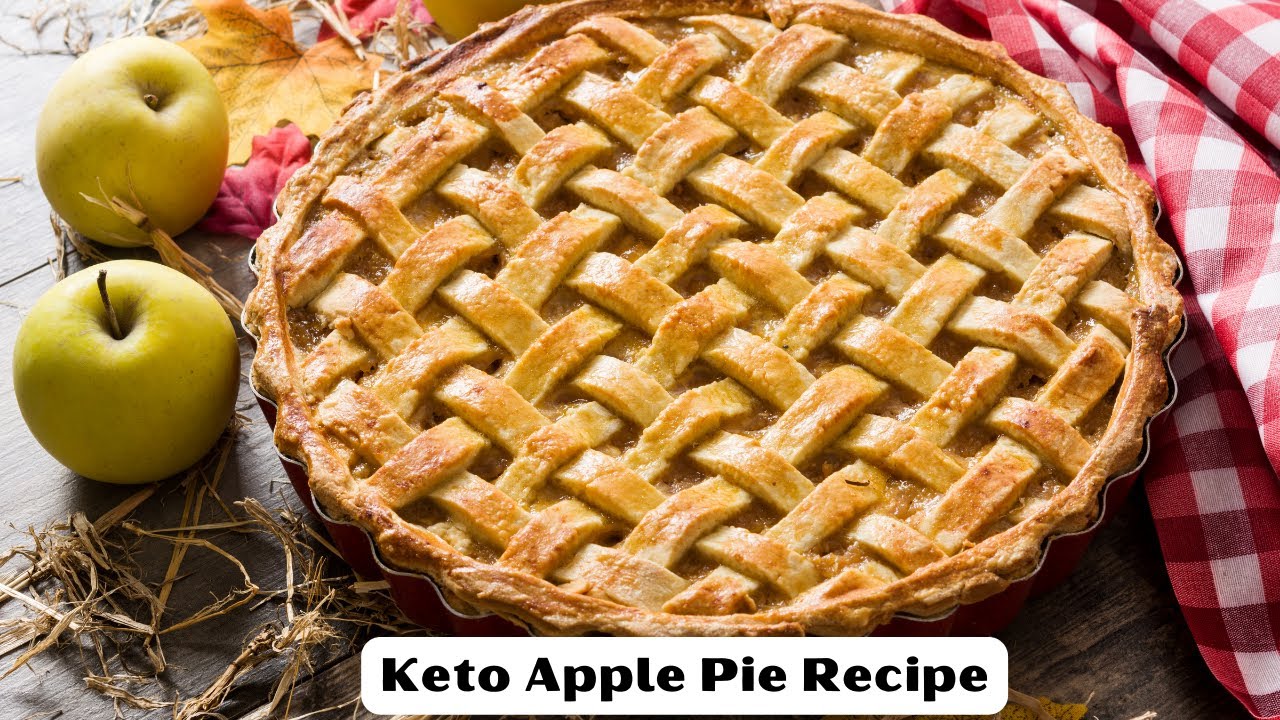 'Video thumbnail for Delicious Keto Apple Pie Recipe: video blog'