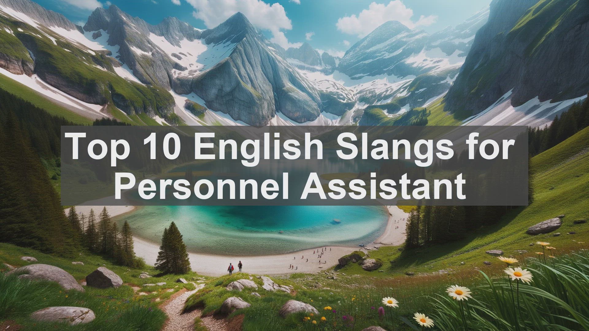 'Video thumbnail for Top 10 English Slangs for Personnel Assistant'