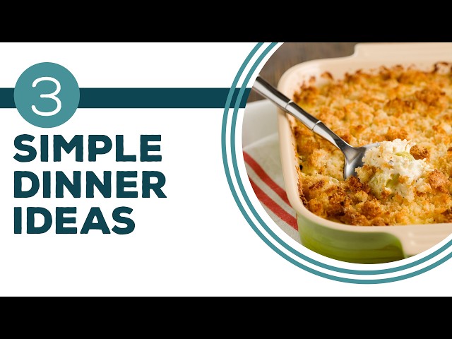 Video thumbnail for Full Episode Fridays: Newlyweds | 3 Simple Dinner Ideas