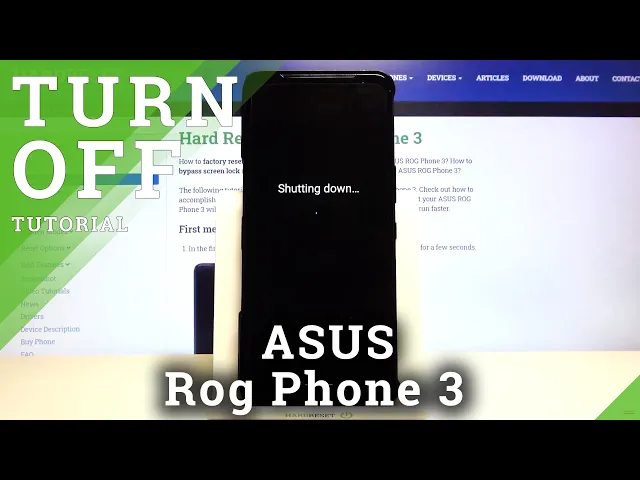 Video thumbnail for ASUS ROG Phone 3 Switch Off
