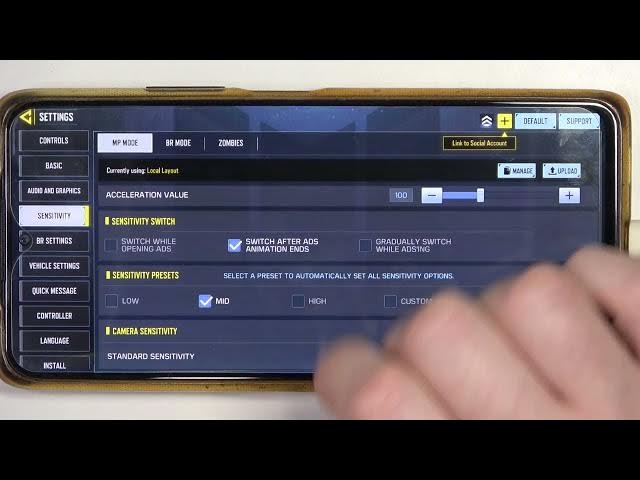 Video thumbnail for Call Of Duty Mobile How To Change Sensitivity Switch
