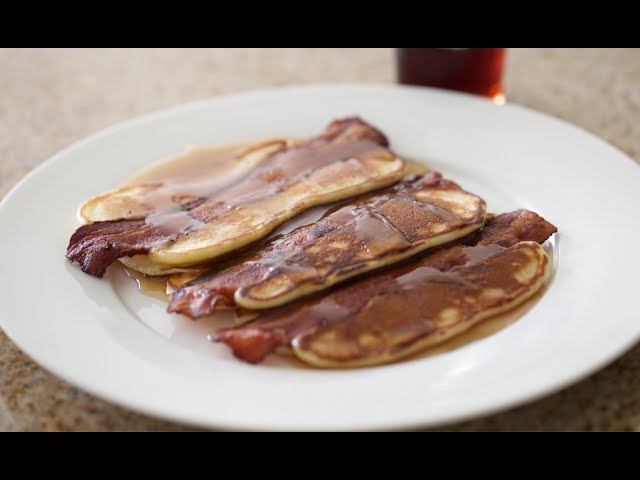Video thumbnail for Bacon Pancakes | Byron Talbott