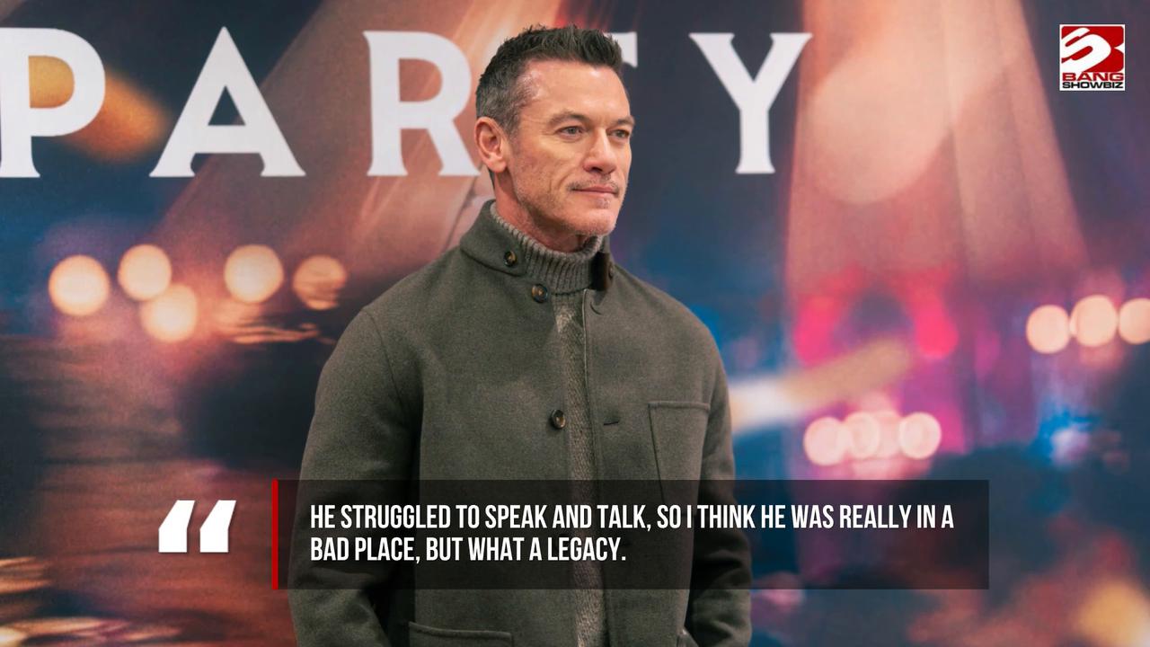 Video thumbnail for Luke Evans: Tim Curry was 'struggling' before his death