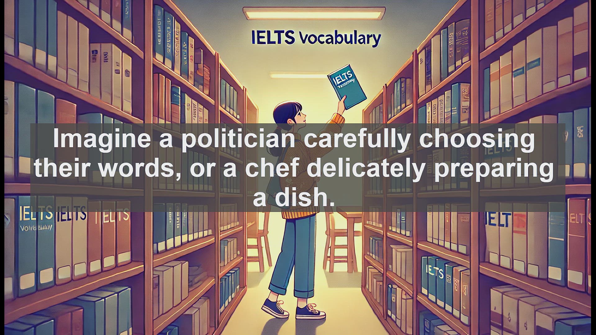 'Video thumbnail for 2000 Must Know IELTS 9.0 Vocabulary - Mastering 'Mincing': A Key Word for IELTS Success'