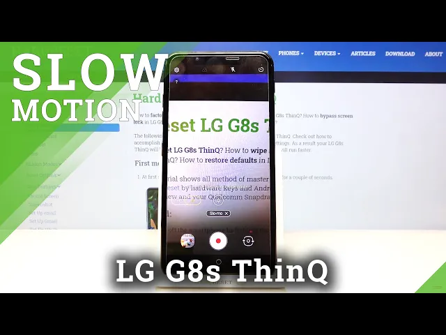 Video thumbnail for How to Record Slow Motion in LG G8s ThinQ – Activate Slow Motion Feature