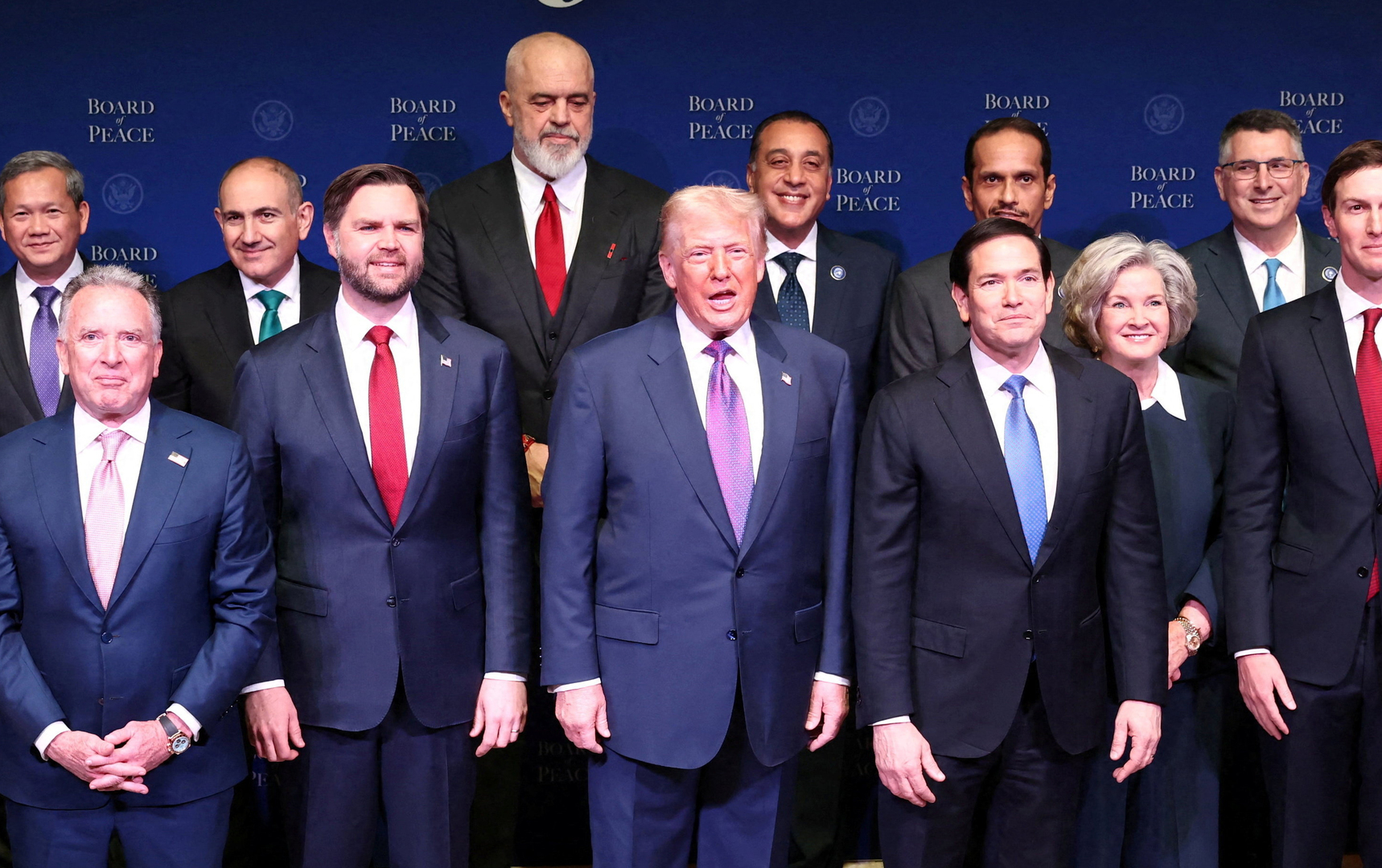 Video thumbnail for Trump’s ‘Board of Peace’ convenes for first time